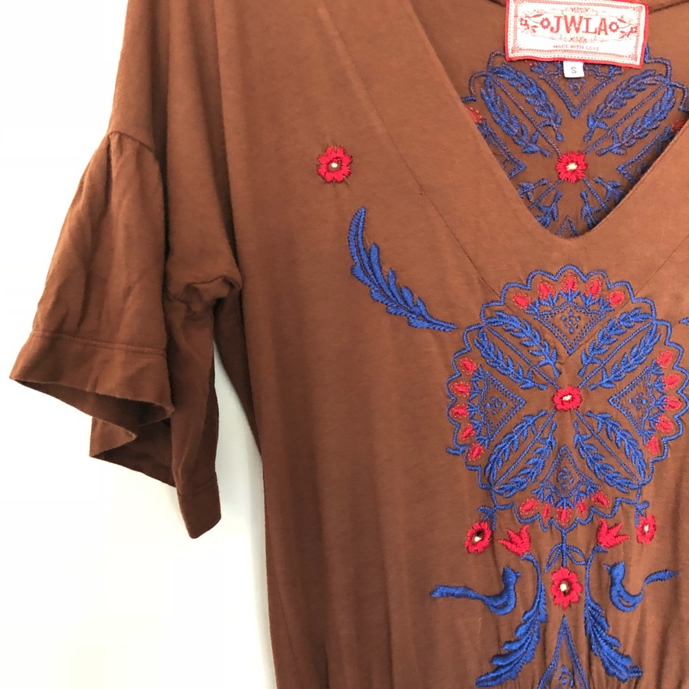 Johnny Was Embroidered dress